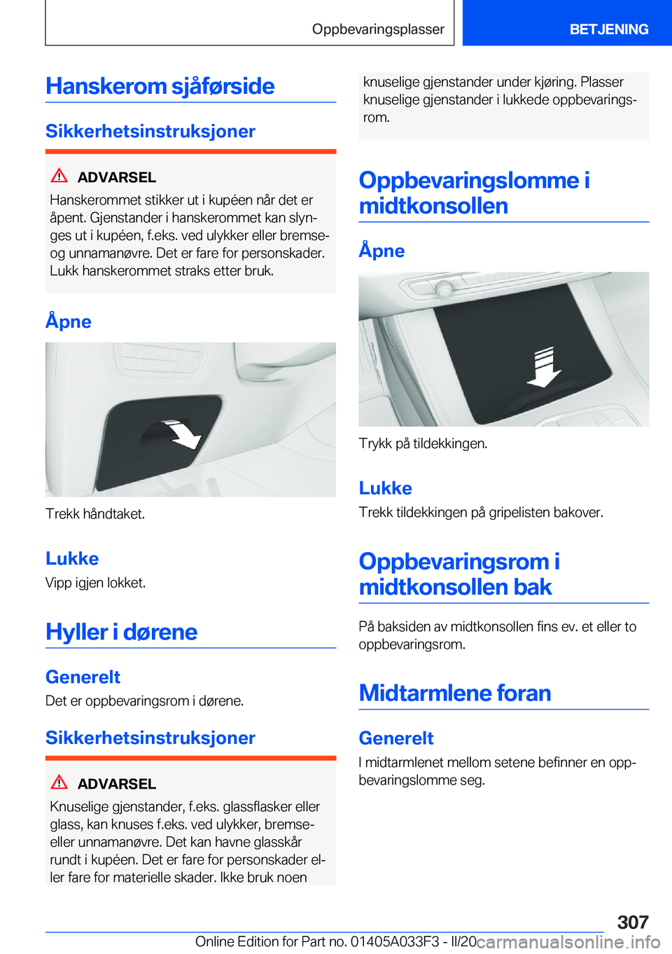 BMW X5 M 2020  InstruksjonsbØker (in Norwegian) �H�a�n�s�k�e�r�o�m��s�j�å�f�