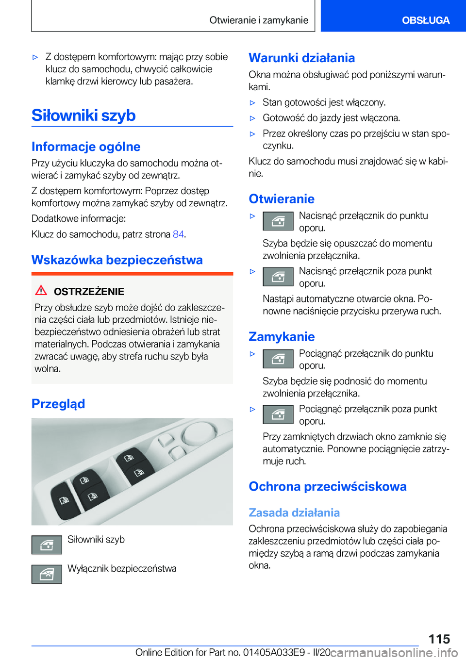 BMW X5 M 2020  Instrukcja obsługi (in Polish) 'x�Z��d�o�s�t�
