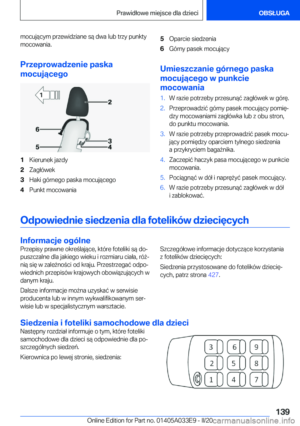 BMW X5 M 2020  Instrukcja obsługi (in Polish) �m�o�c�u�j�