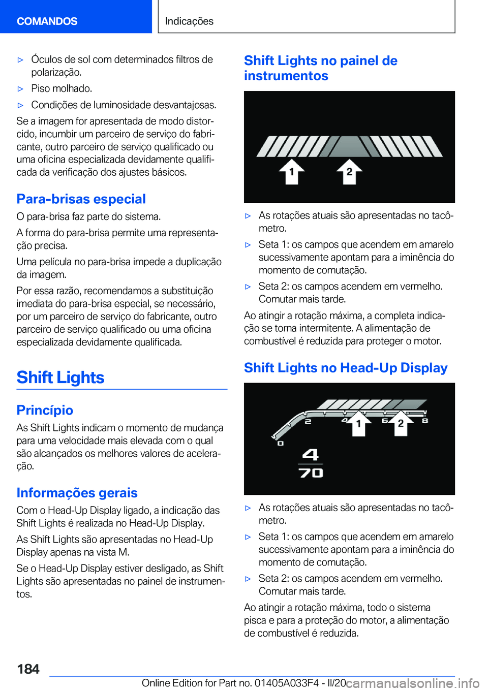 BMW X5 M 2020  Manual do condutor (in Portuguese) 'x�