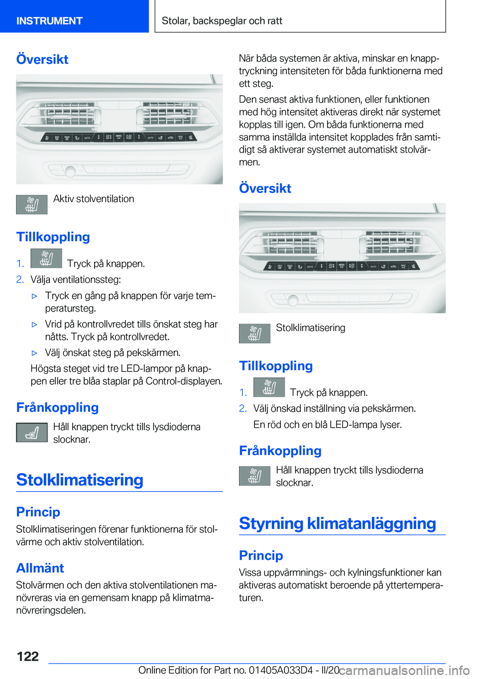BMW X5 M 2020  InstruktionsbÖcker (in Swedish) �