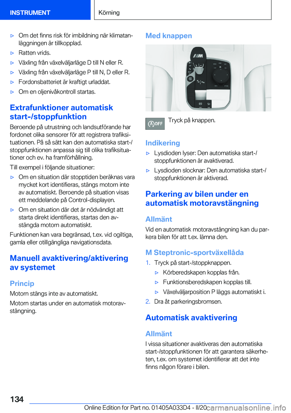BMW X5 M 2020  InstruktionsbÖcker (in Swedish) 'x�O�m��d�e�t��f�i�n�n�s��r�i�s�k��f�