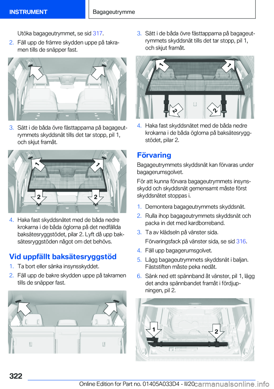 BMW X5 M 2020  InstruktionsbÖcker (in Swedish) �U�t�