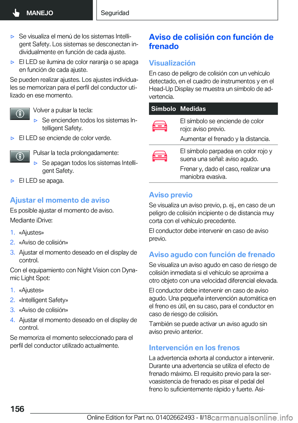 BMW X5 M 2018  Manuales de Empleo (in Spanish) x�S�e� �v�i�s�u�a�l�i�z�a� �e�l� �m�e�n�