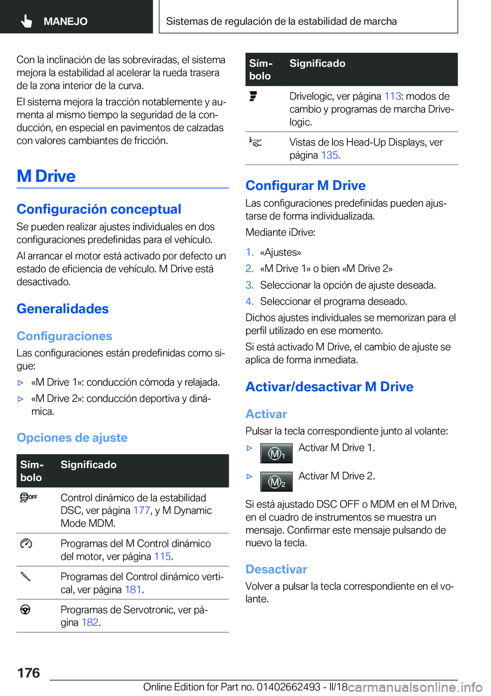 BMW X5 M 2018  Manuales de Empleo (in Spanish) �C�o�n� �l�a� �i�n�c�l�i�n�a�c�i�