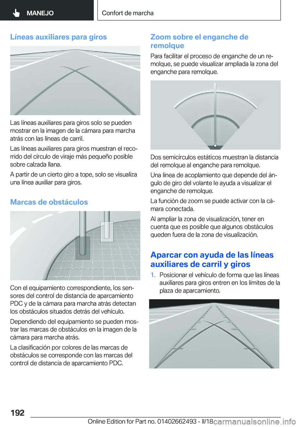 BMW X5 M 2018  Manuales de Empleo (in Spanish) �L�