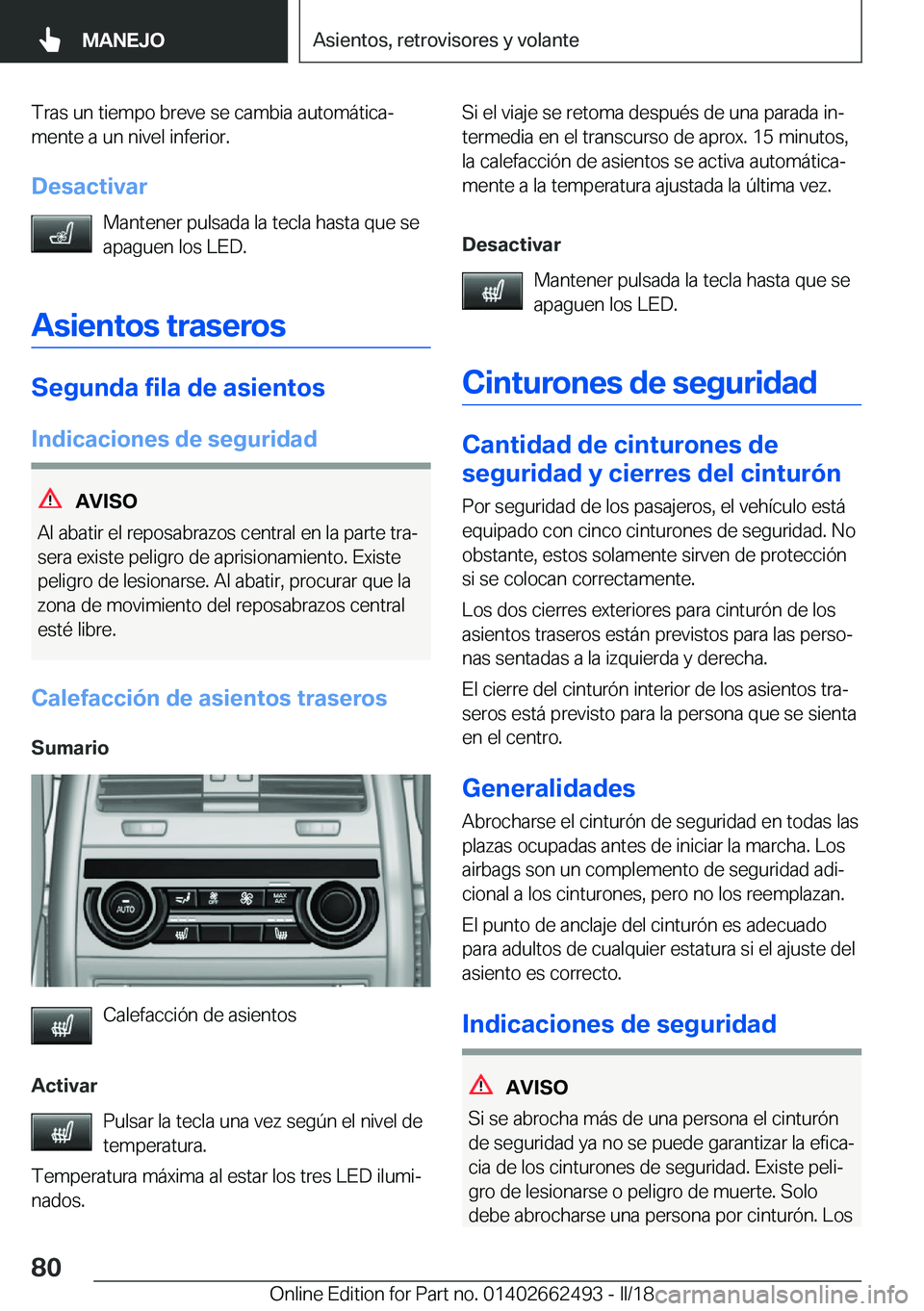 BMW X5 M 2018  Manuales de Empleo (in Spanish) �T�r�a�s� �u�n� �t�i�e�m�p�o� �b�r�e�v�e� �s�e� �c�a�m�b�i�a� �a�u�t�o�m�