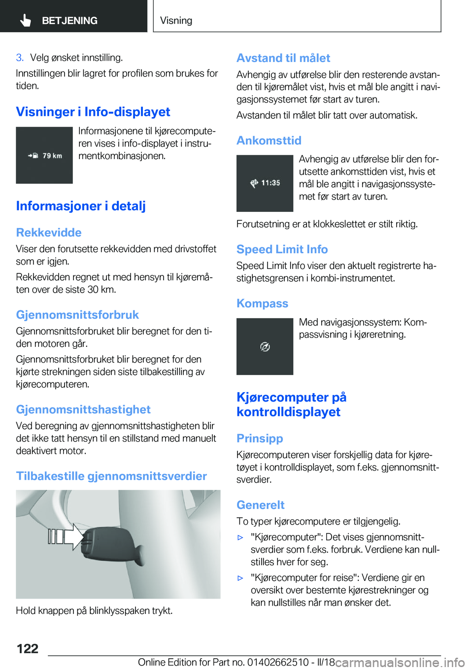 BMW X5 M 2018  InstruksjonsbØker (in Norwegian) �3�.�V�e�l�g� �
