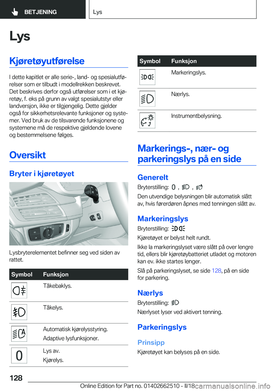 BMW X5 M 2018  InstruksjonsbØker (in Norwegian) �L�y�s�K�j�