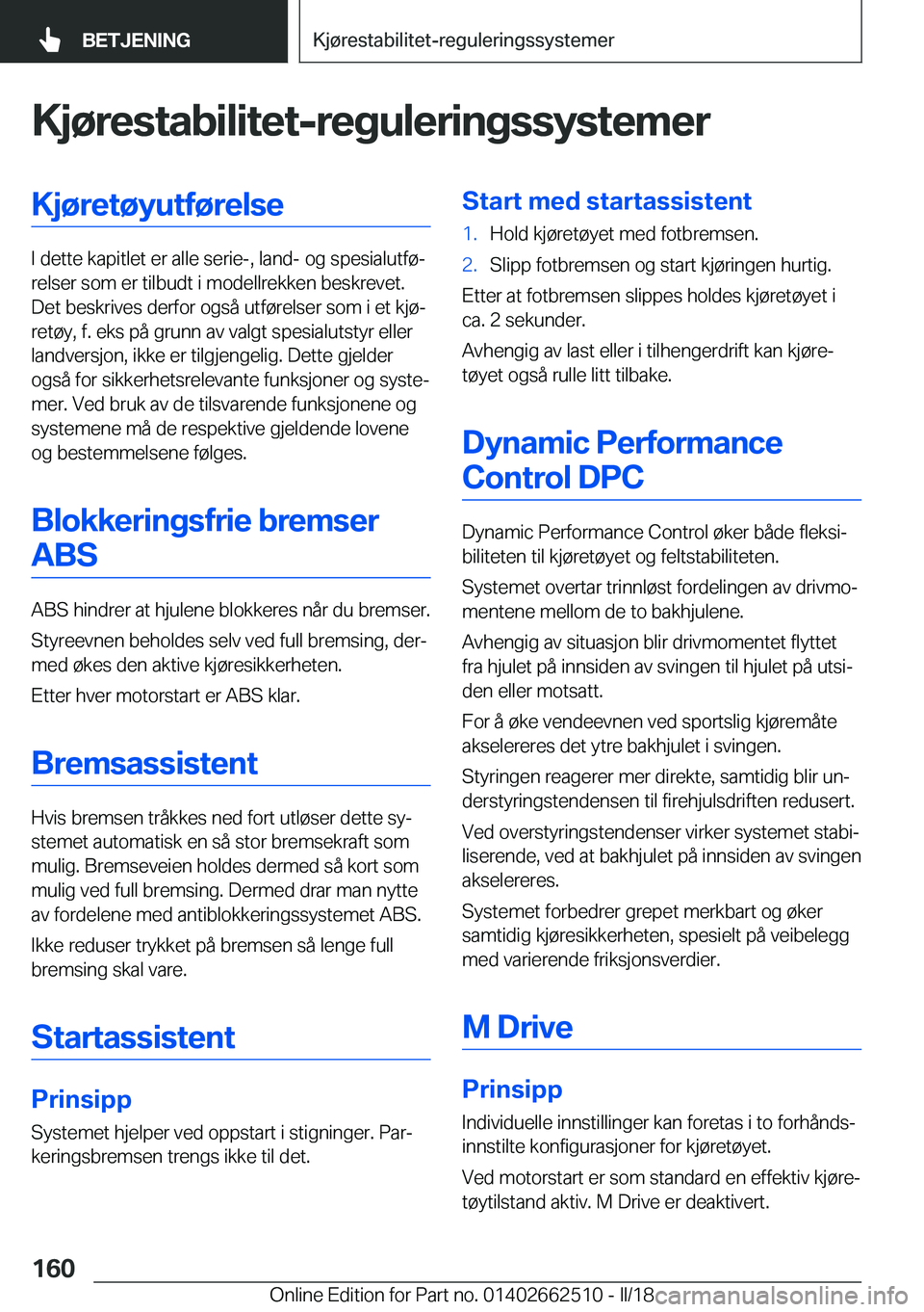 BMW X5 M 2018  InstruksjonsbØker (in Norwegian) �K�j�