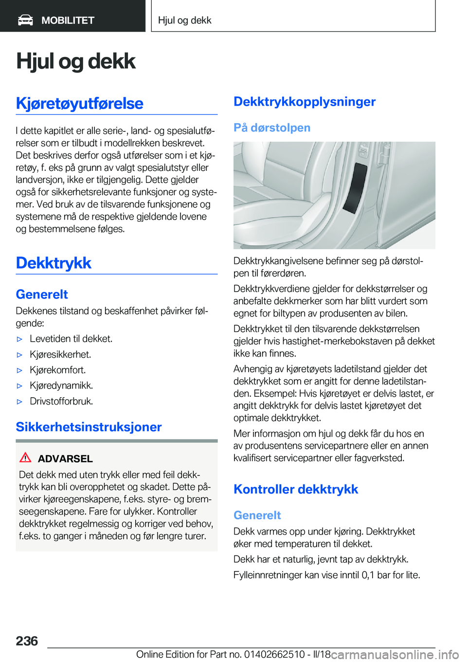 BMW X5 M 2018  InstruksjonsbØker (in Norwegian) �H�j�u�l��o�g��d�e�k�k�K�j�