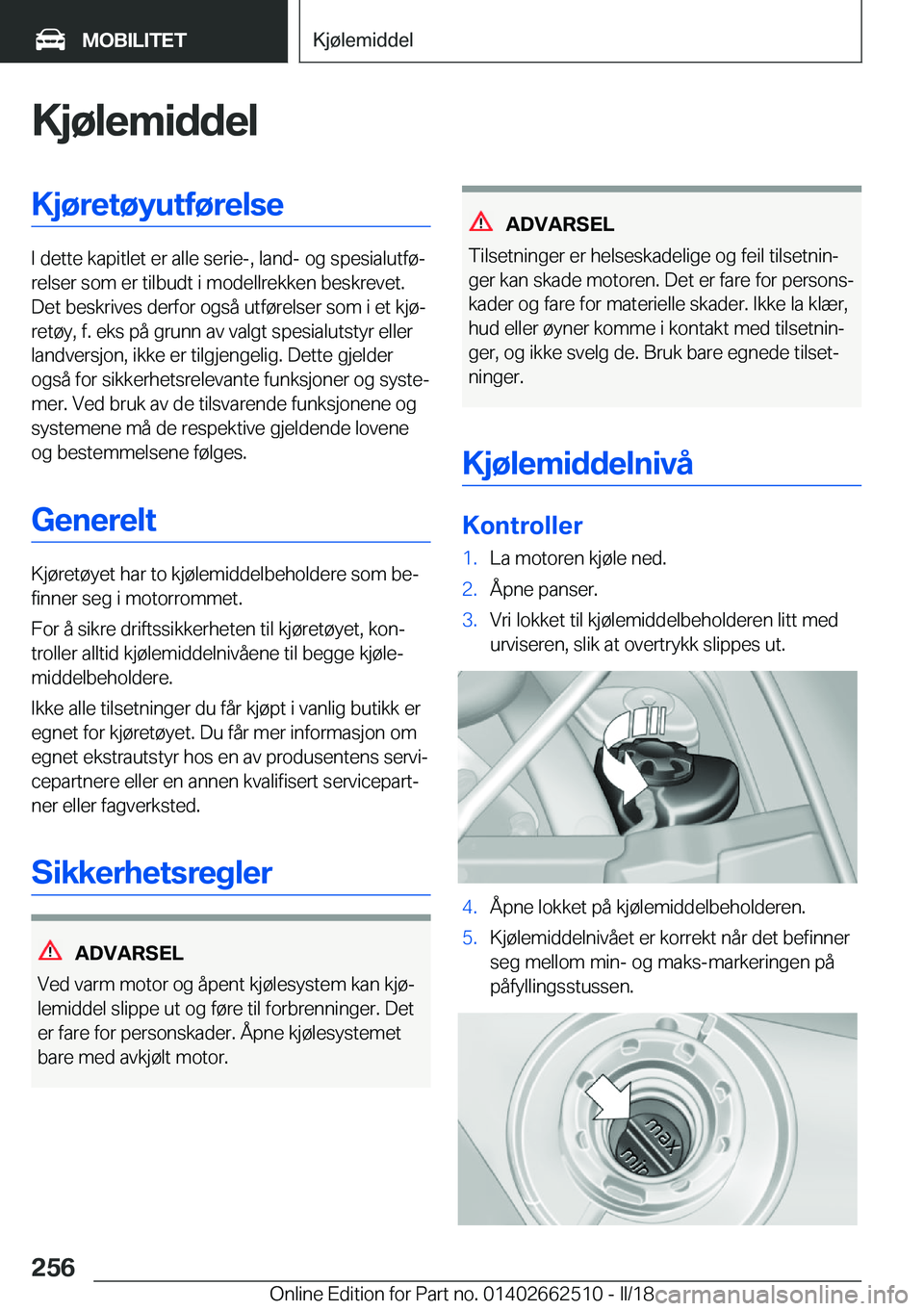 BMW X5 M 2018  InstruksjonsbØker (in Norwegian) �K�j�