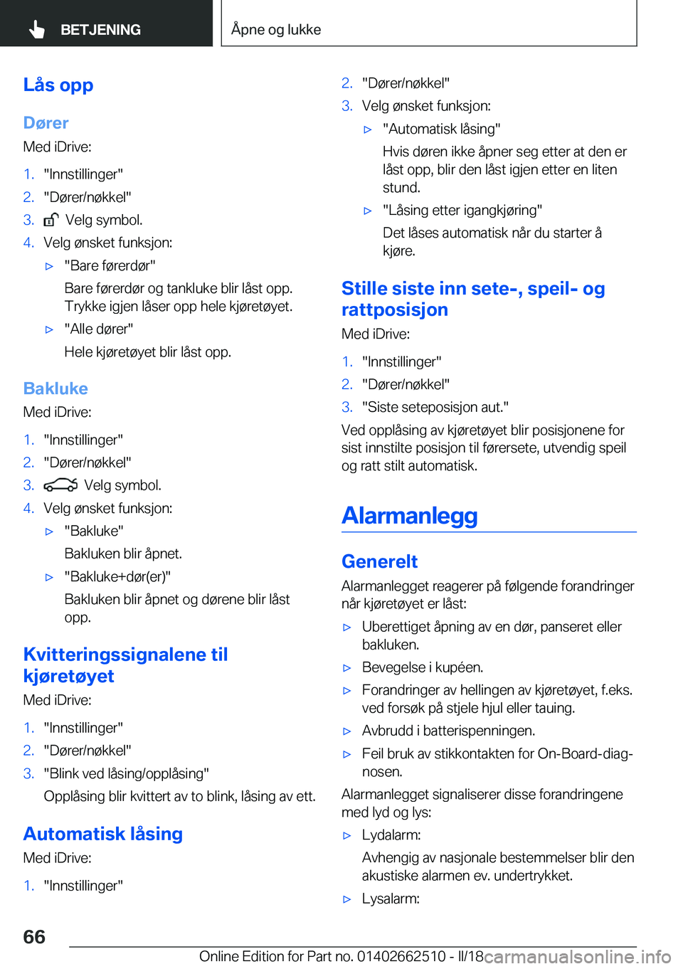 BMW X5 M 2018  InstruksjonsbØker (in Norwegian) �L�å�s��o�p�p�D�
