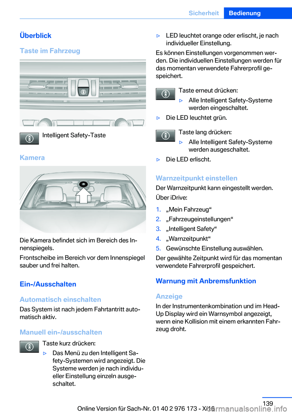 BMW X5 M 2017  Betriebsanleitungen (in German) �