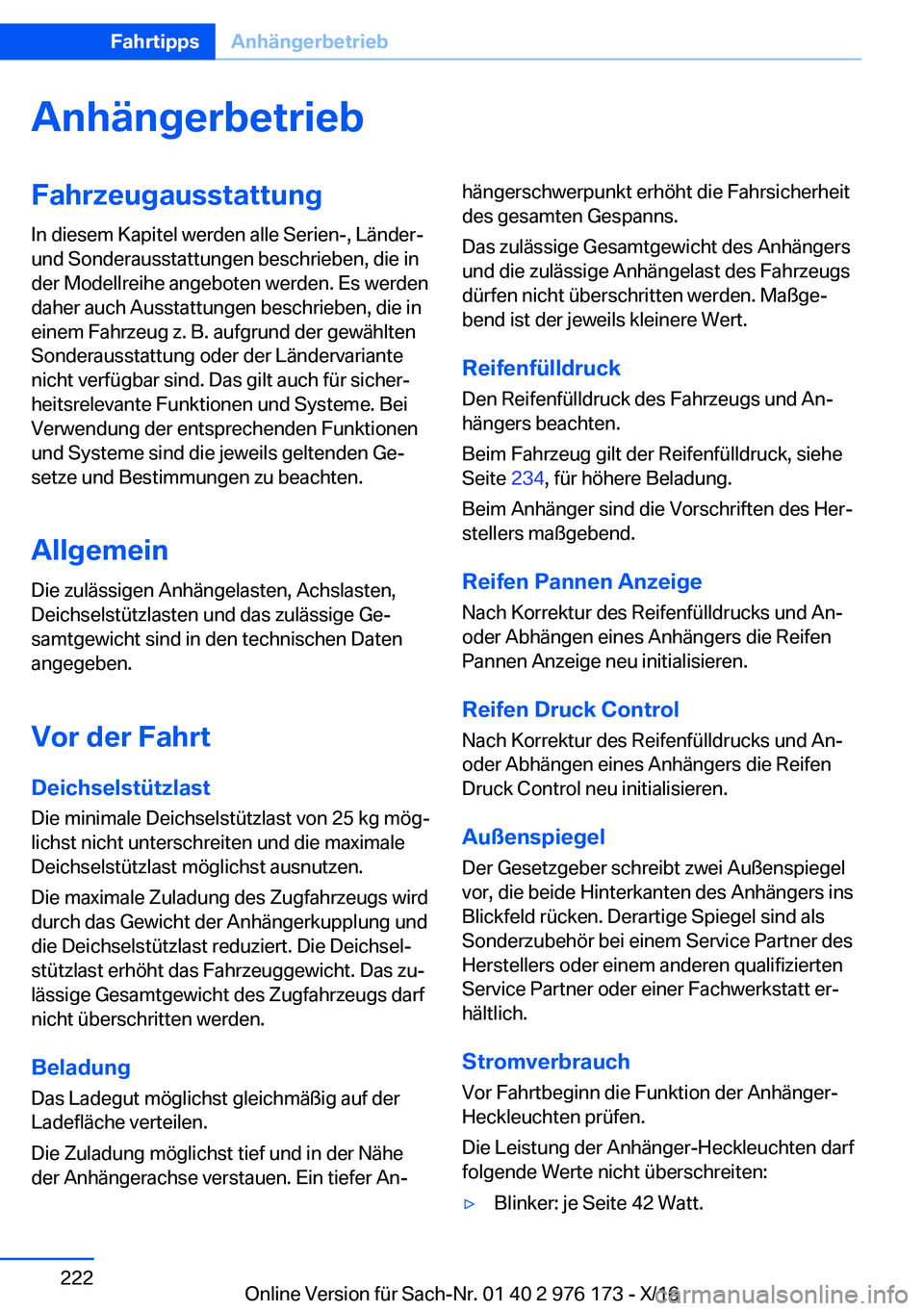 BMW X5 M 2017  Betriebsanleitungen (in German) �A�n�h�