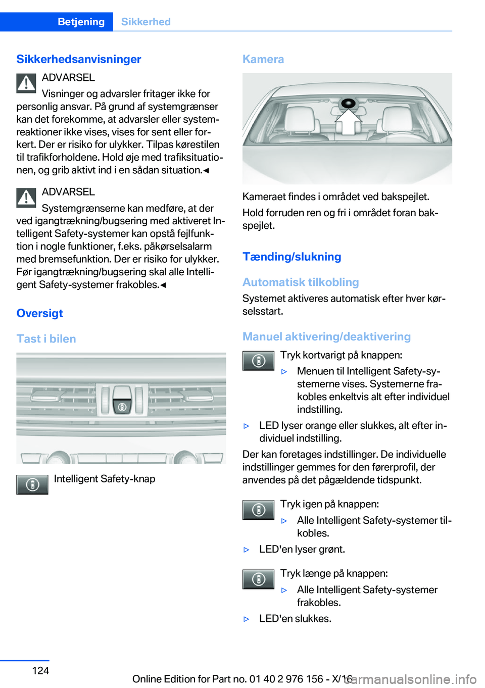 BMW X5 M 2017  InstruktionsbØger (in Danish) �S�i�k�k�e�r�h�e�d�s�a�n�v�i�s�n�i�n�g�e�r�A�D�V�A�R�S�E�L
�V�i�s�n�i�n�g�e�r� �o�g� �a�d�v�a�r�s�l�e�r� �f�r�i�t�a�g�e�r� �i�k�k�e� �f�o�r
�p�e�r�s�o�n�l�i�g� �a�n�s�v�a�r�.� �P�å� �g�r�u�n�d� �a�f�