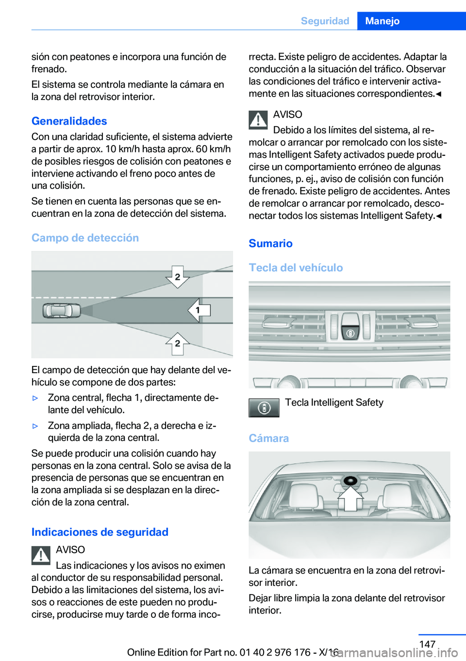 BMW X5 M 2017  Manuales de Empleo (in Spanish) �s�i�