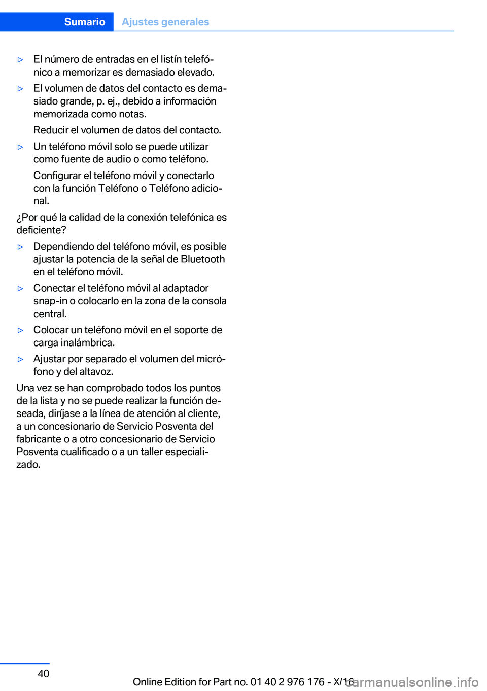 BMW X5 M 2017  Manuales de Empleo (in Spanish) 'y�E�l� �n�