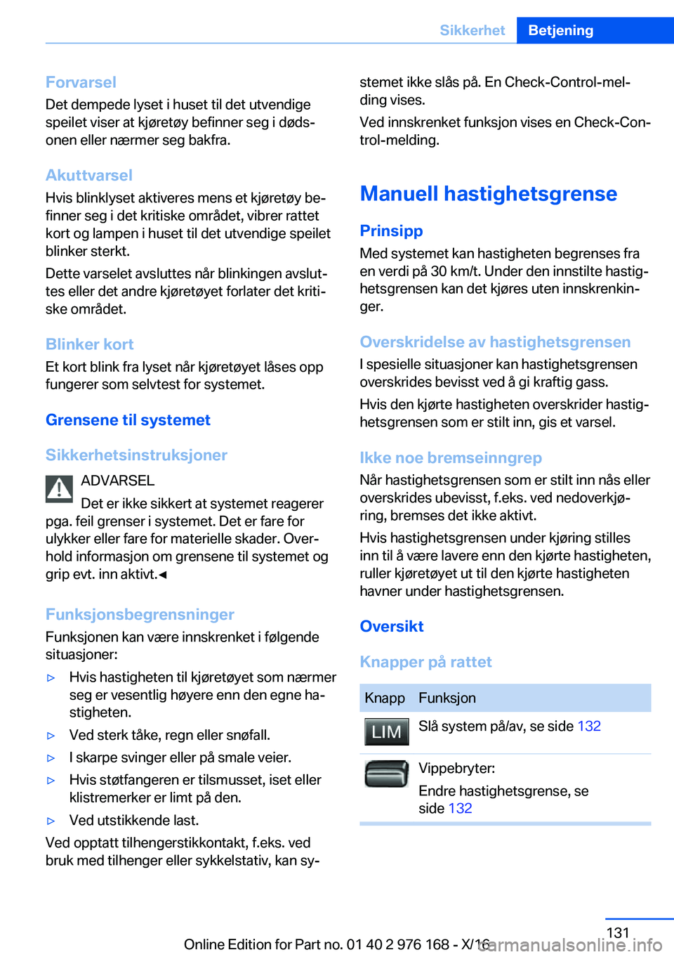 BMW X5 M 2017  InstruksjonsbØker (in Norwegian) �F�o�r�v�a�r�s�e�l�D�e�t� �d�e�m�p�e�d�e� �l�y�s�e�t� �i� �h�u�s�e�t� �t�i�l� �d�e�t� �u�t�v�e�n�d�i�g�e
�s�p�e�i�l�e�t� �v�i�s�e�r� �a�t� �k�j�