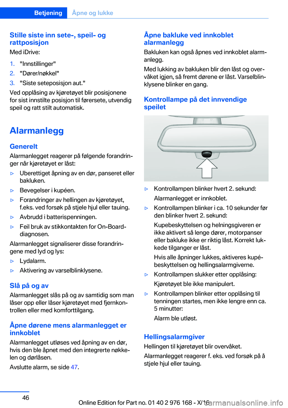 BMW X5 M 2017  InstruksjonsbØker (in Norwegian) �S�t�i�l�l�e��s�i�s�t�e��i�n�n��s�e�t�e�-�,��s�p�e�i�l�-��o�g
�r�a�t�t�p�o�s�i�s�j�o�n
�M�e�d� �i�D�r�i�v�e�:�1�.�"�I�n�n�s�t�i�l�l�i�n�g�e�r�"�2�.�"�D�