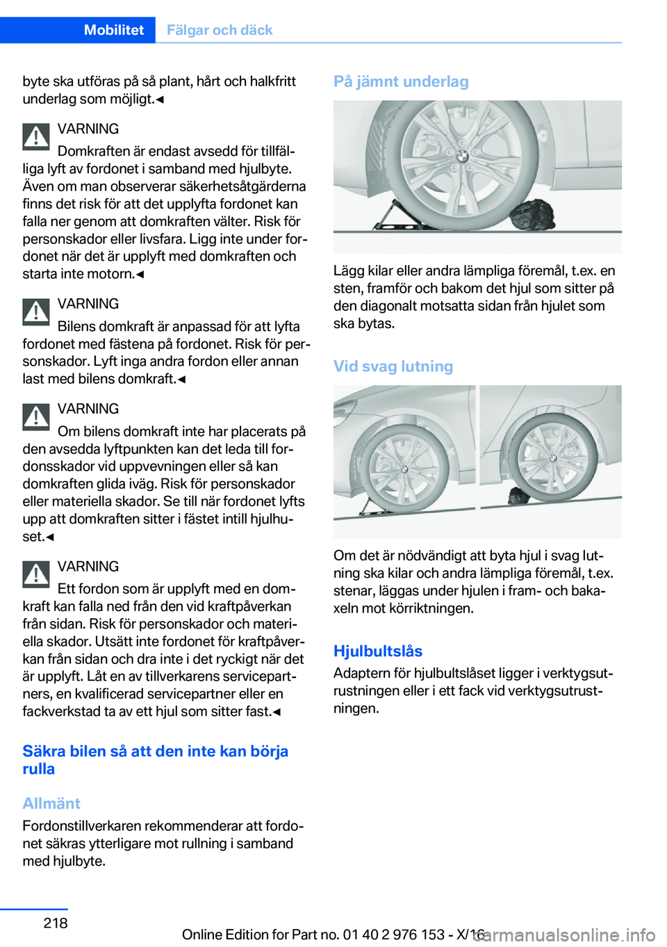 BMW X5 M 2017  InstruktionsbÖcker (in Swedish) �b�y�t�e� �s�k�a� �u�t�f�ö�r�a�s� �p�å� �s�å� �p�l�a�n�t�,� �h�å�r�t� �o�c�h� �h�a�l�k�f�r�i�t�t�u�n�d�e�r�l�a�g� �s�o�m� �m�ö�j�l�i�g�t�.'