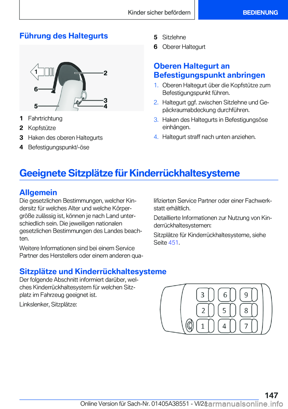 BMW X6 2022  Betriebsanleitungen (in German) �F�
