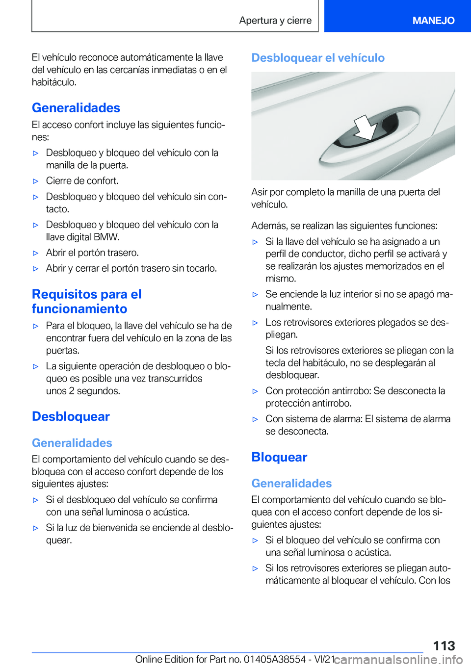 BMW X6 2022  Manuales de Empleo (in Spanish) �E�l��v�e�h�