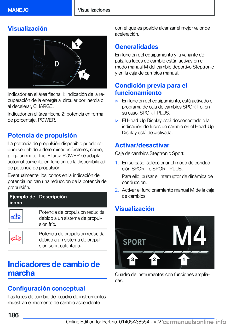 BMW X6 2022  Manuales de Empleo (in Spanish) �V�i�s�u�a�l�i�z�a�c�i�