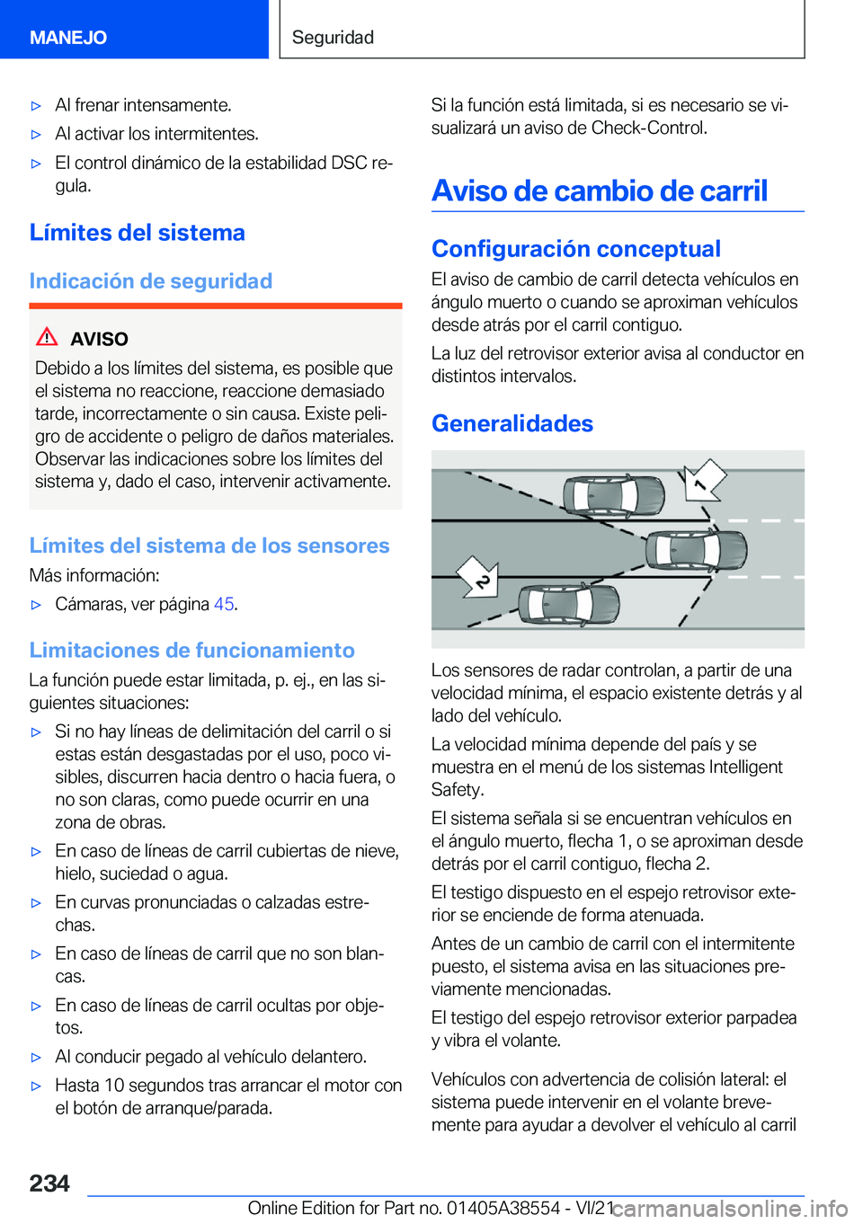 BMW X6 2022  Manuales de Empleo (in Spanish) x�A�l��f�r�e�n�a�r��i�n�t�e�n�s�a�m�e�n�t�e�.x�A�l��a�c�t�i�v�a�r��l�o�s��i�n�t�e�r�m�i�t�e�n�t�e�s�.x�E�l��c�o�n�t�r�o�l��d�i�n�