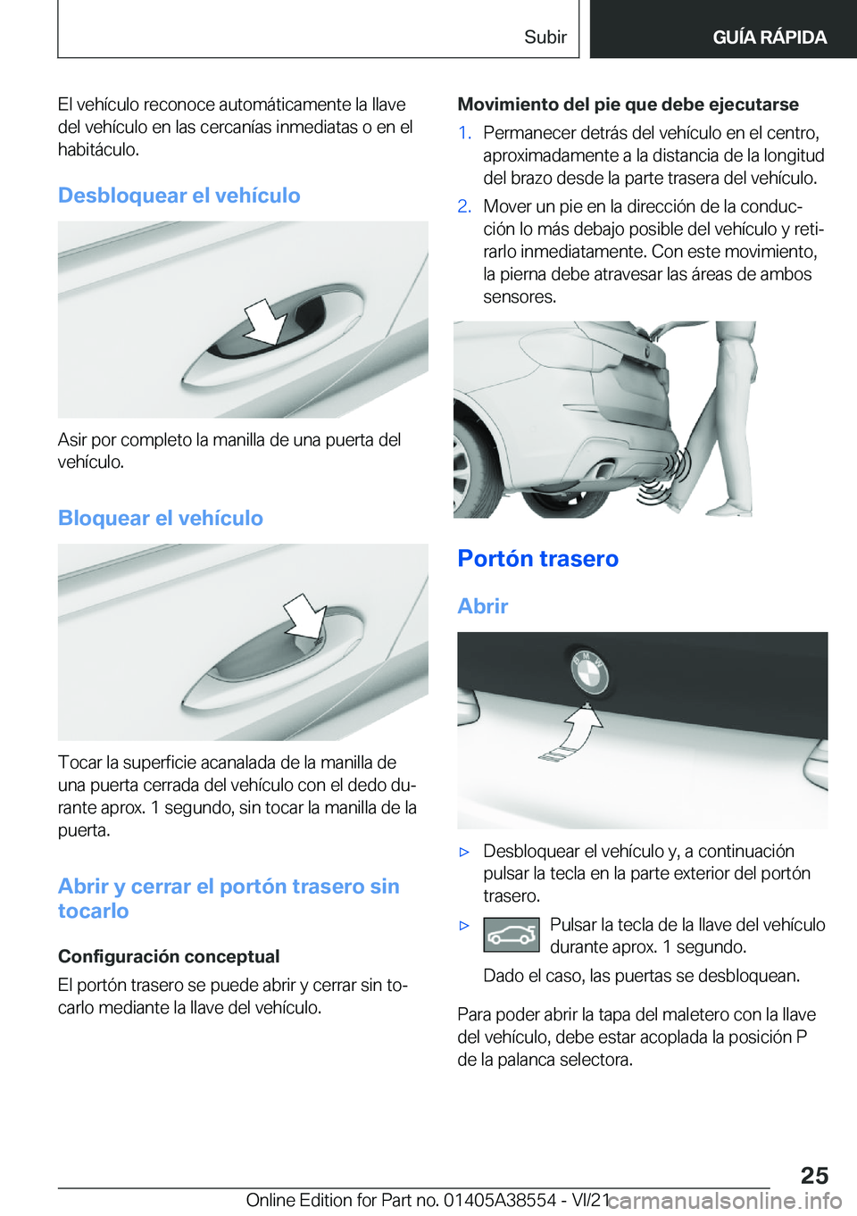 BMW X6 2022  Manuales de Empleo (in Spanish) �E�l��v�e�h�