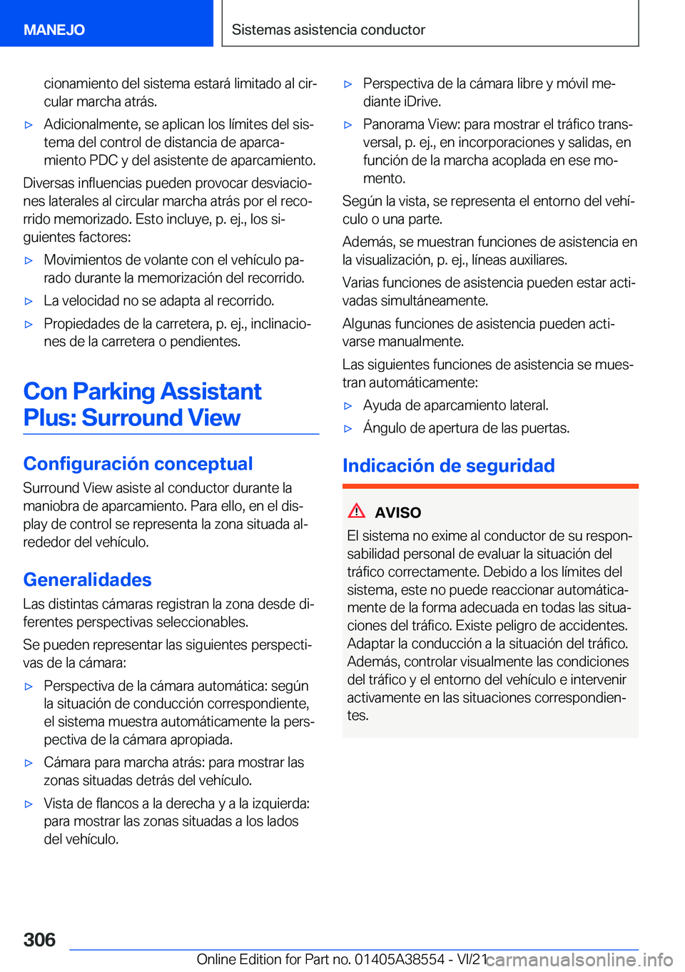 BMW X6 2022  Manuales de Empleo (in Spanish) �c�i�o�n�a�m�i�e�n�t�o��d�e�l��s�i�s�t�e�m�a��e�s�t�a�r�