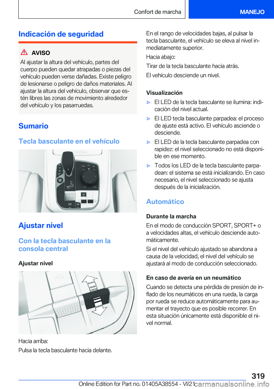 BMW X6 2022  Manuales de Empleo (in Spanish) �I�n�d�i�c�a�c�i�