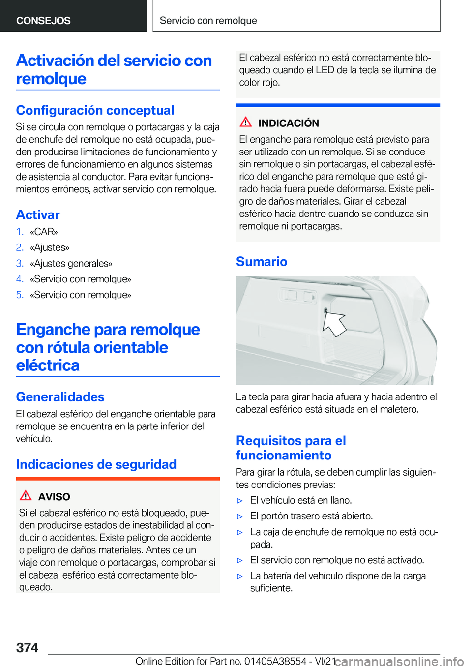 BMW X6 2022  Manuales de Empleo (in Spanish) �A�c�t�i�v�a�c�i�