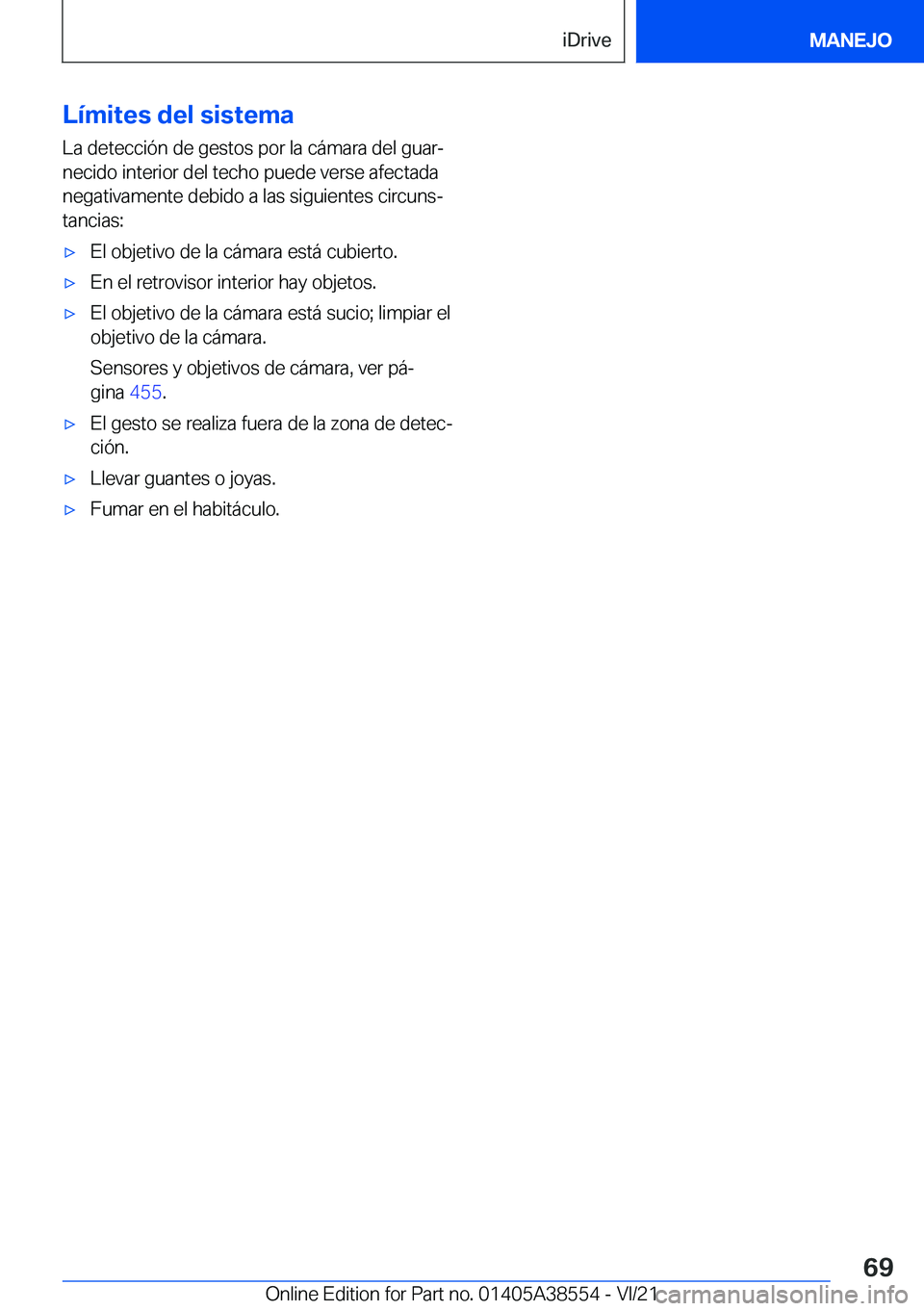 BMW X6 2022  Manuales de Empleo (in Spanish) �L�
