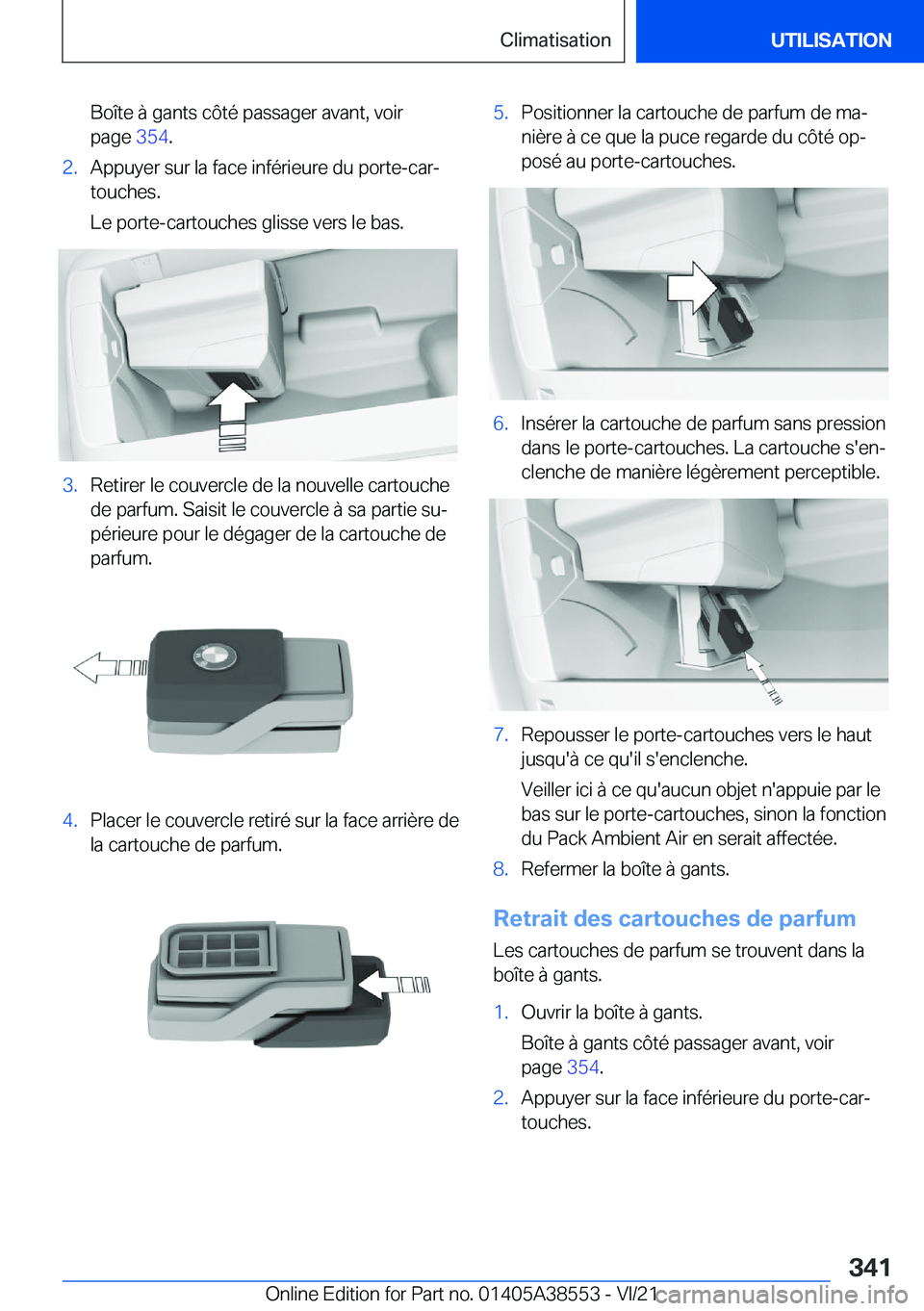 BMW X6 2022  Notices Demploi (in French) �B�o�