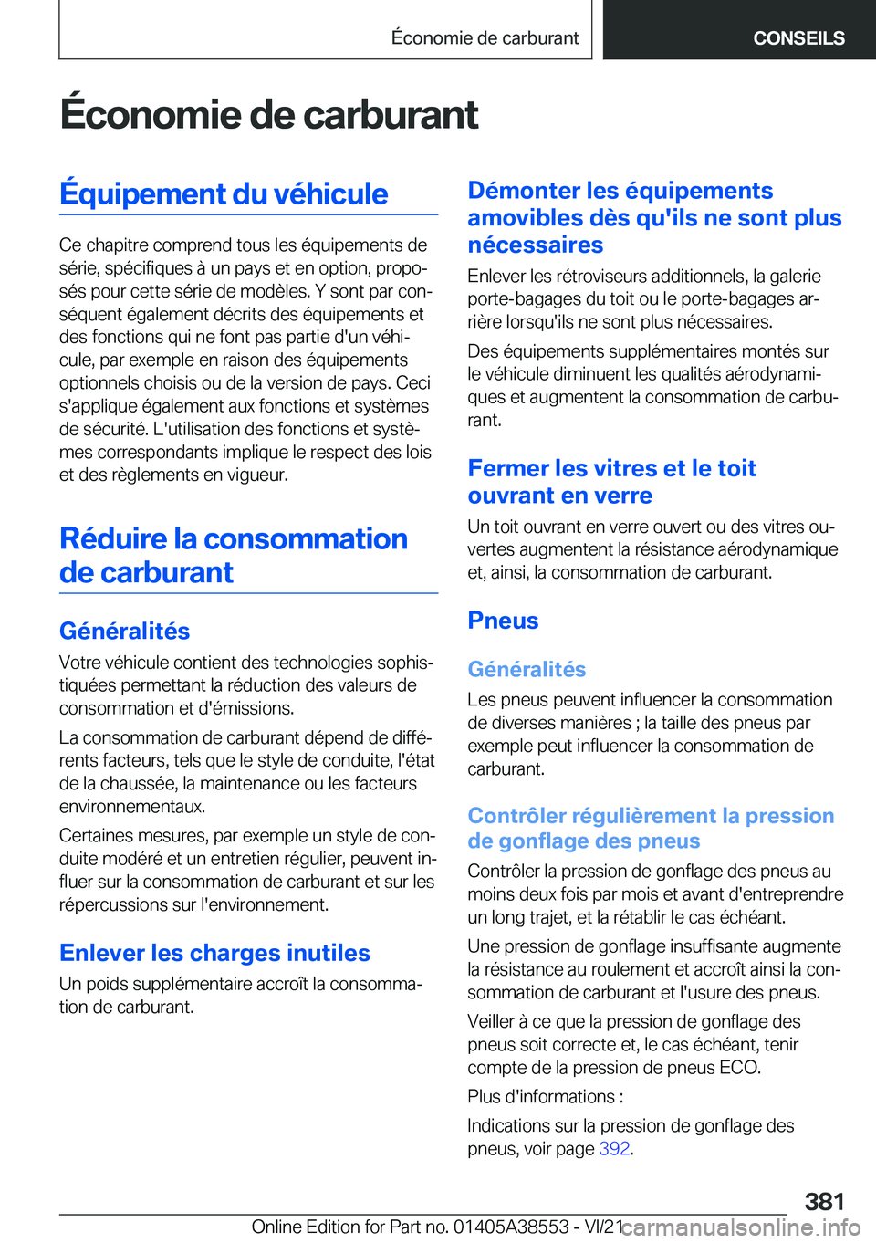 BMW X6 2022  Notices Demploi (in French) �