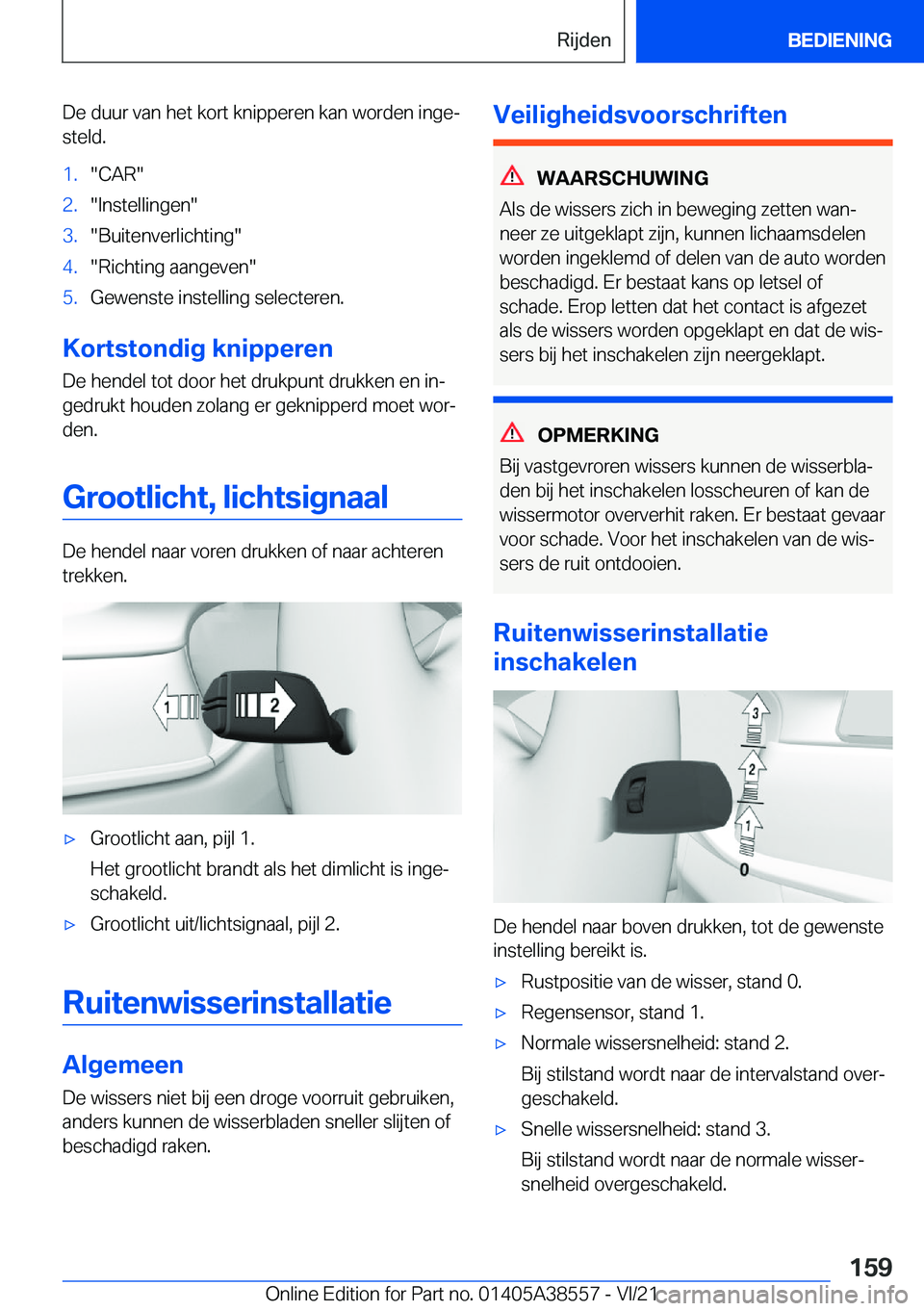 BMW X6 2022  Instructieboekjes (in Dutch) �D�e��d�u�u�r��v�a�n��h�e�t��k�o�r�t��k�n�i�p�p�e�r�e�n��k�a�n��w�o�r�d�e�n��i�n�g�ej�s�t�e�l�d�.�1�.��C�A�R��2�.��I�n�s�t�e�l�l�i�n�g�e�n��3�.��B�u�i�t�e�n�v�e�r�l�i�c�h�t�i�n�g��4�.�
