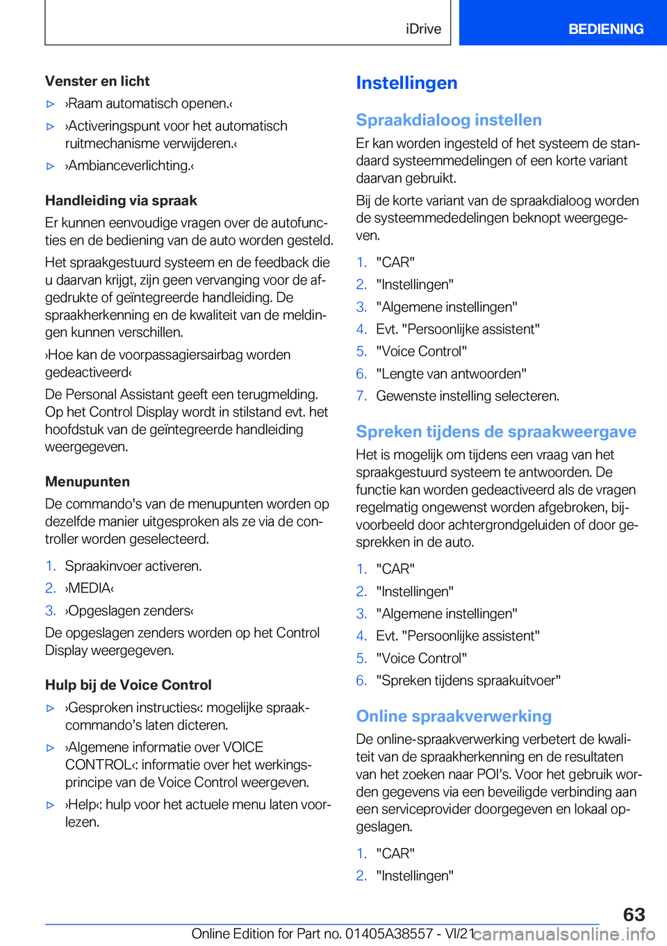 BMW X6 2022  Instructieboekjes (in Dutch) �V�e�n�s�t�e�r��e�n��l�i�c�h�t'x