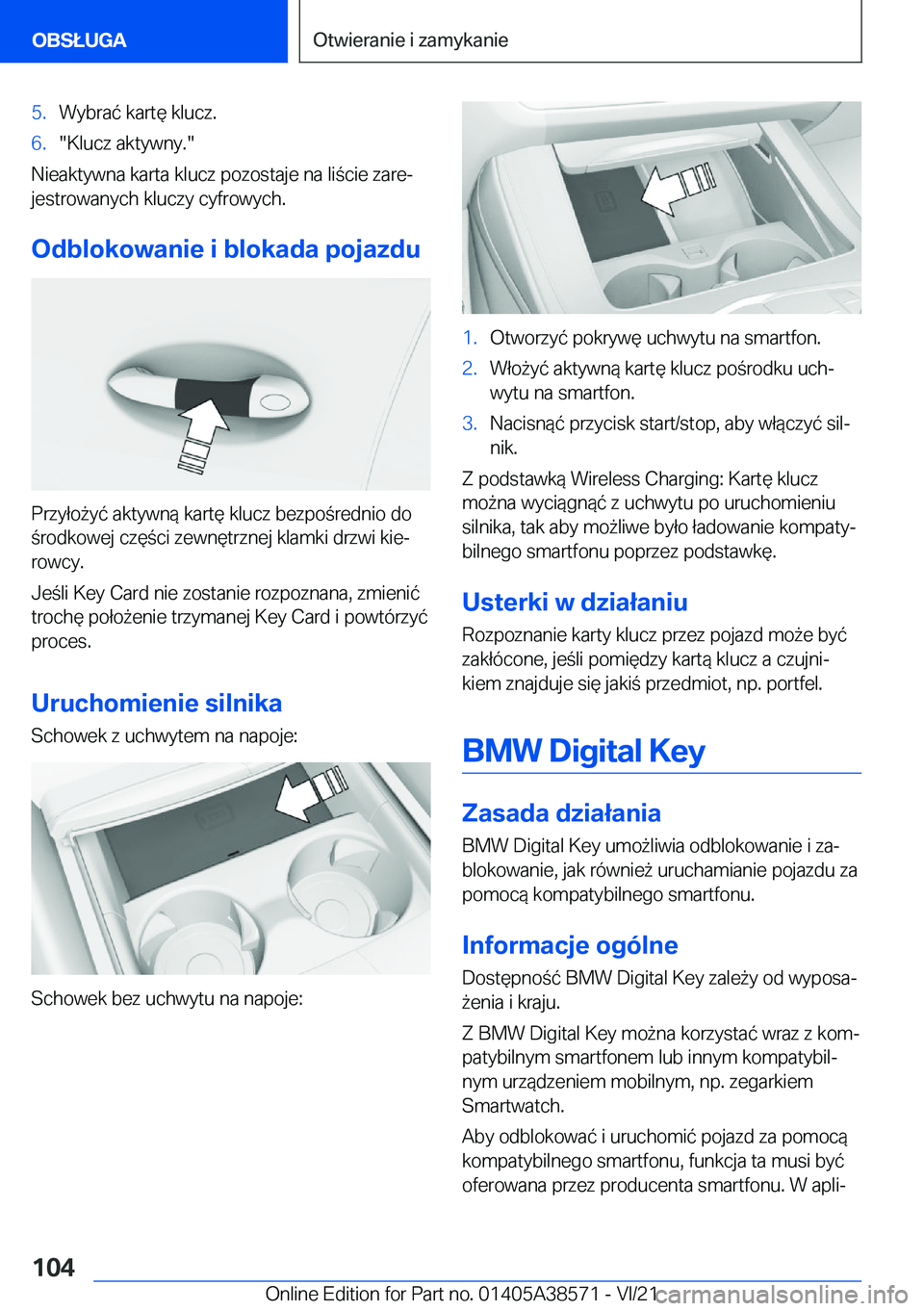 BMW X6 2022  Instrukcja obsługi (in Polish) �5�.�W�y�b�r�a�