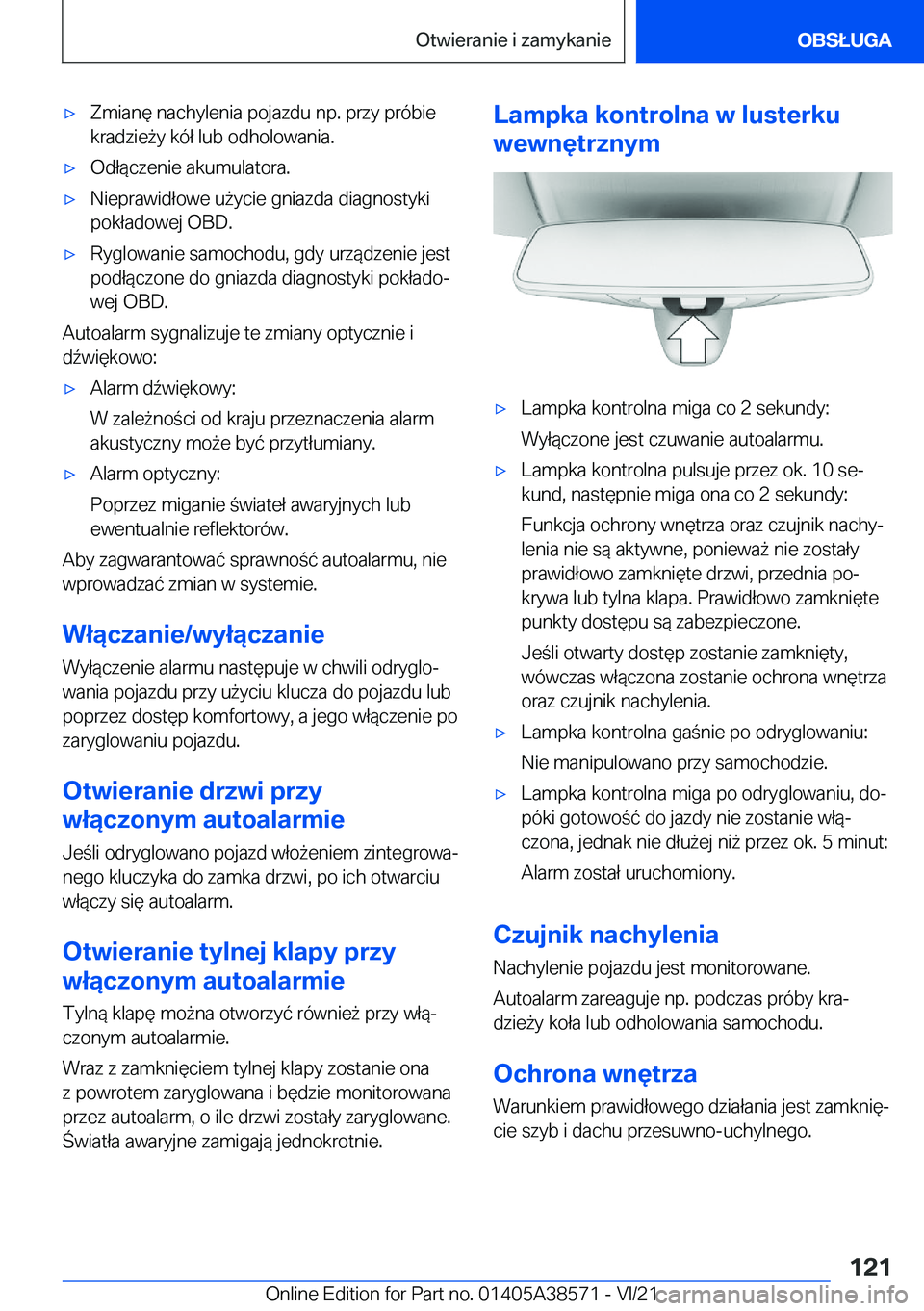 BMW X6 2022  Instrukcja obsługi (in Polish) 'x�Z�m�i�a�n�