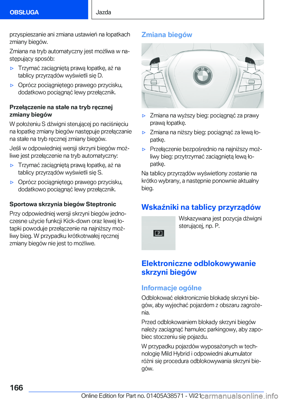 BMW X6 2022  Instrukcja obsługi (in Polish) �p�r�z�y�s�p�i�e�s�z�a�n�i�e��a�n�i��z�m�i�a�n�a��u�s�t�a�w�i�e�