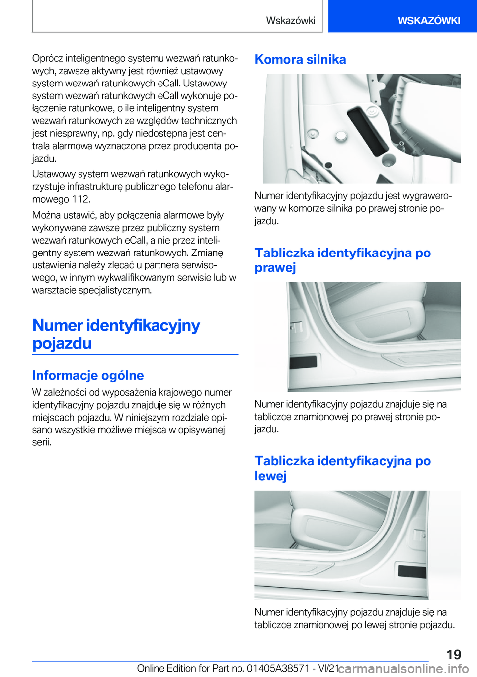 BMW X6 2022  Instrukcja obsługi (in Polish) �O�p�r�