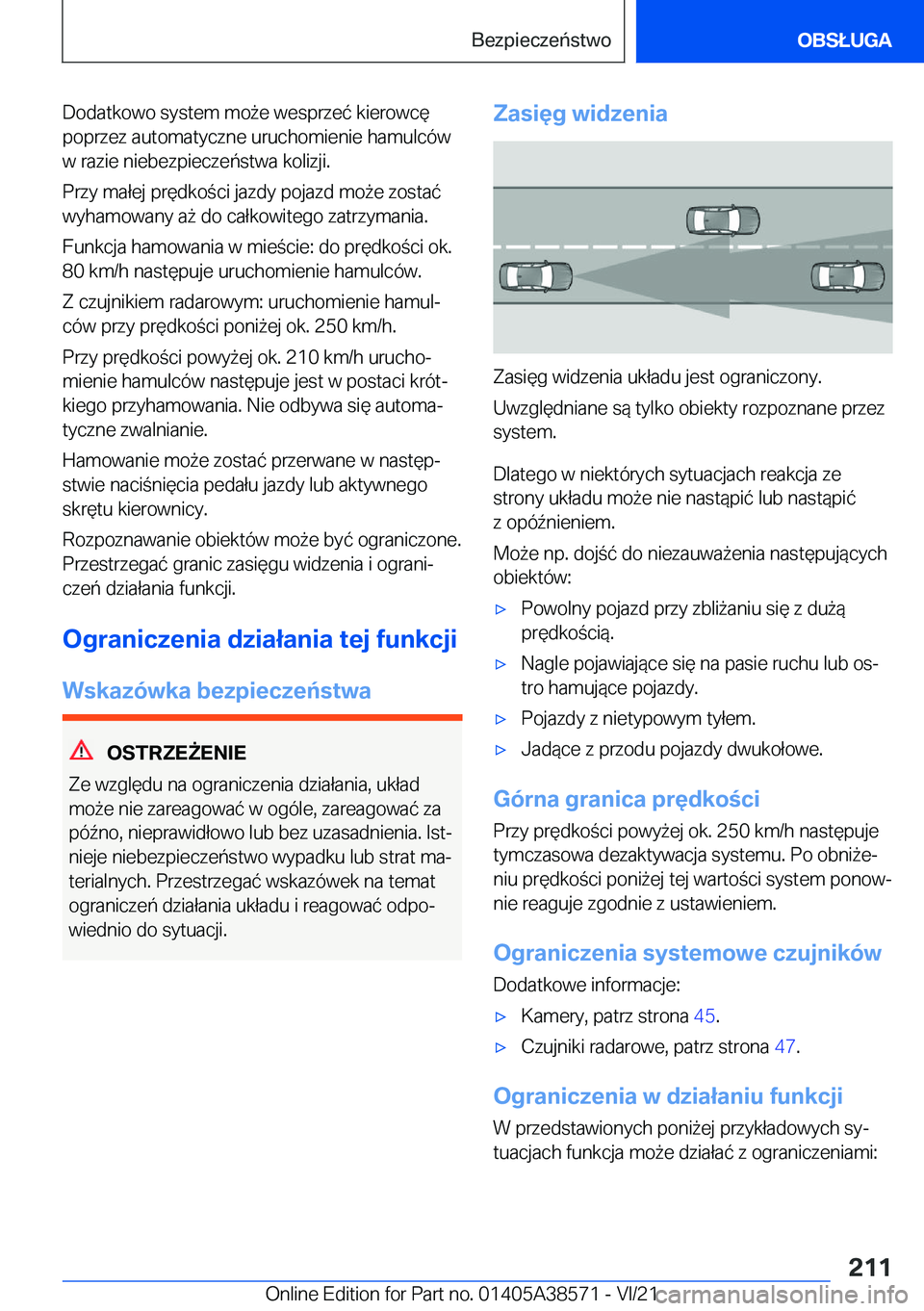 BMW X6 2022  Instrukcja obsługi (in Polish) �D�o�d�a�t�k�o�w�o��s�y�s�t�e�m��m�o9�e��w�e�s�p�r�z�e�