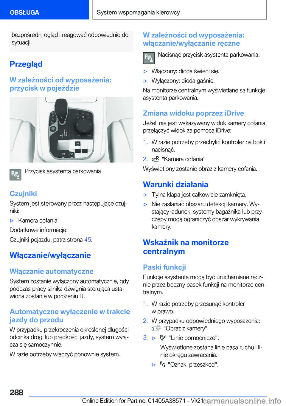 BMW X6 2022  Instrukcja obsługi (in Polish) �b�e�z�p�o�r�e�d�n�i��o�g�l�