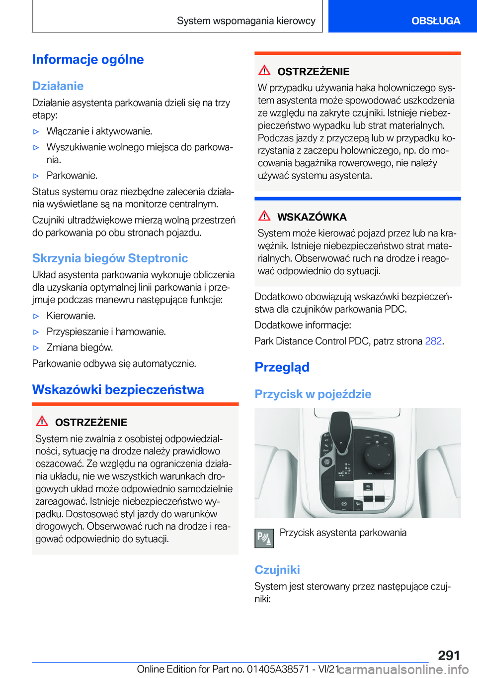 BMW X6 2022  Instrukcja obsługi (in Polish) �I�n�f�o�r�m�a�c�j�e��o�g�