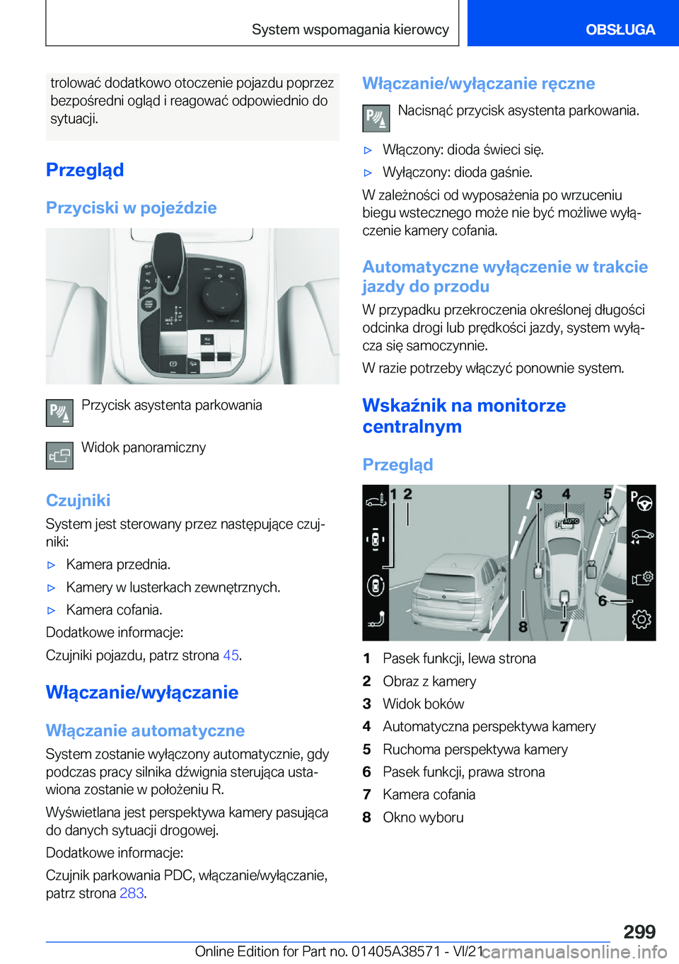 BMW X6 2022  Instrukcja obsługi (in Polish) �t�r�o�l�o�w�a�