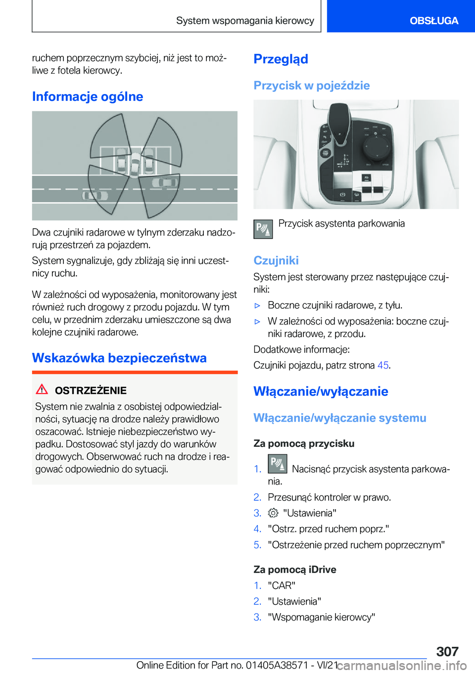 BMW X6 2022  Instrukcja obsługi (in Polish) �r�u�c�h�e�m��p�o�p�r�z�e�c�z�n�y�m��s�z�y�b�c�i�e�j�,��n�i9��j�e�s�t��t�o��m�o9j�l�i�w�e��z��f�o�t�e�l�a��k�i�e�r�o�w�c�y�.
�I�n�f�o�r�m�a�c�j�e��o�g�
