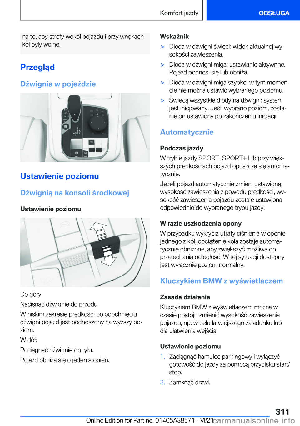BMW X6 2022  Instrukcja obsługi (in Polish) �n�a��t�o�,��a�b�y��s�t�r�e�f�y��w�o�k�