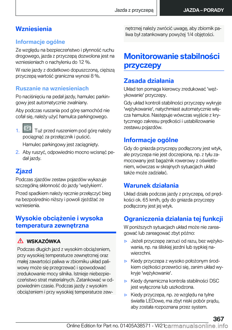 BMW X6 2022  Instrukcja obsługi (in Polish) �W�z�n�i�e�s�i�e�n�i�a�I�n�f�o�r�m�a�c�j�e��o�g�