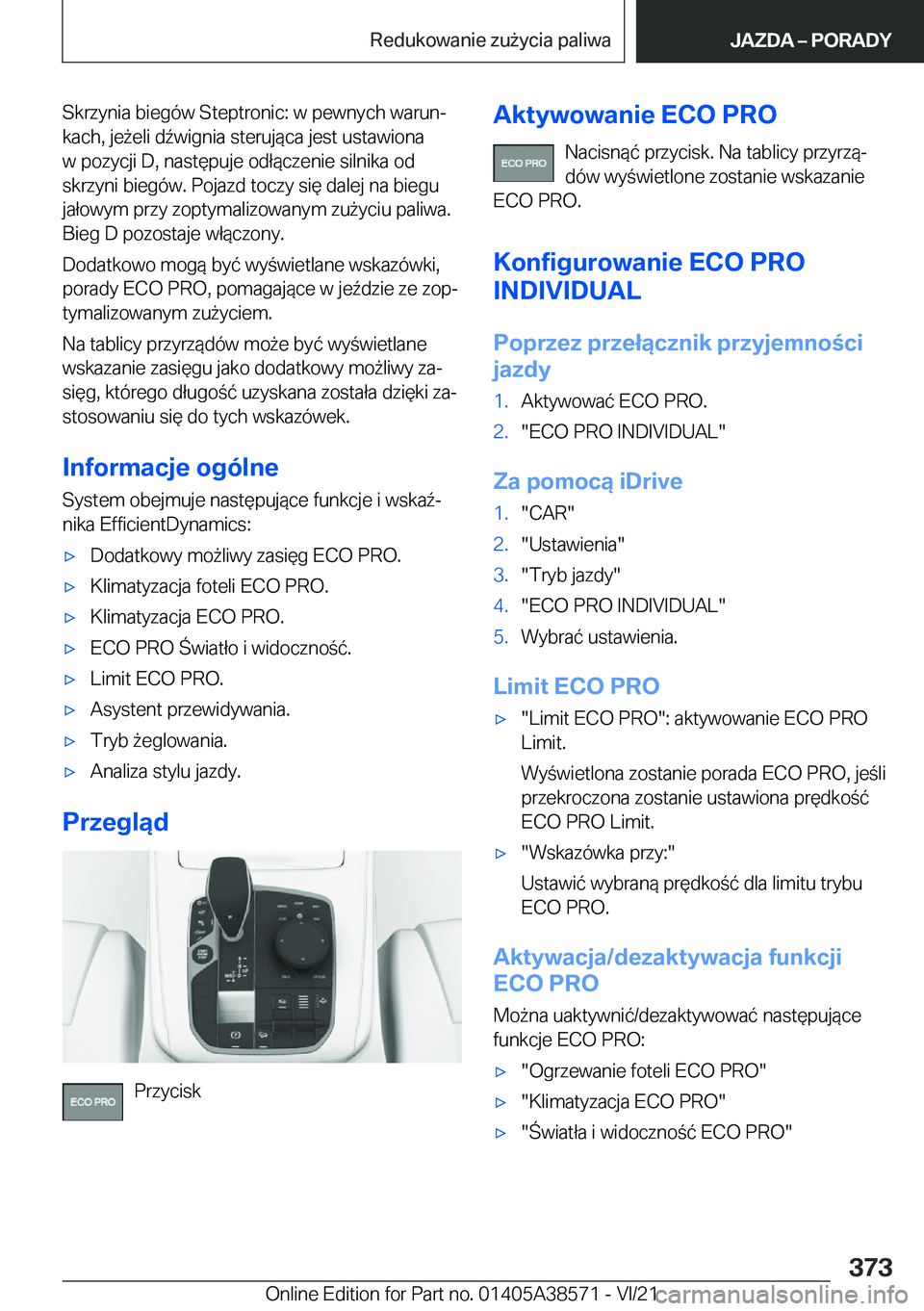 BMW X6 2022  Instrukcja obsługi (in Polish) �S�k�r�z�y�n�i�a��b�i�e�g�